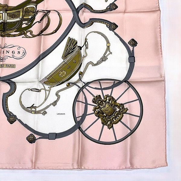 Hermes Hermes Hermes Silk Scarf Carré 90 Spring Canvas Scarf in Great Condition Size ONE SIZE - 7 Thumbnail