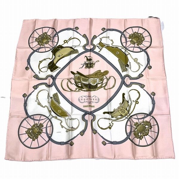 Hermes Hermes Hermes Silk Scarf Carré 90 Spring Canvas Scarf in Great Condition Size ONE SIZE - 2 Thumbnail