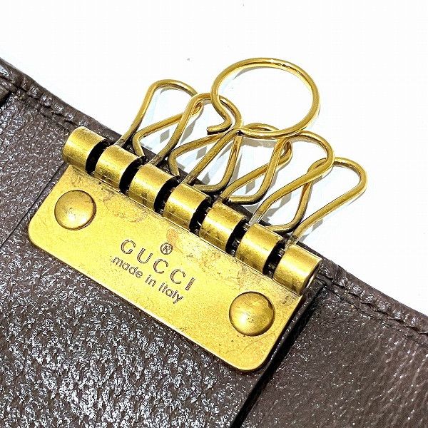 Gucci Gucci Gucci GG Supreme Ophidia Key Case 603732 Canvas Key Holder 603732 in Good Condition Size ONE SIZE - 5 Thumbnail