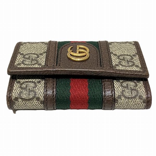 Gucci Gucci Gucci GG Supreme Ophidia Key Case 603732 Canvas Key Holder 603732 in Good Condition Size ONE SIZE - 8 Thumbnail