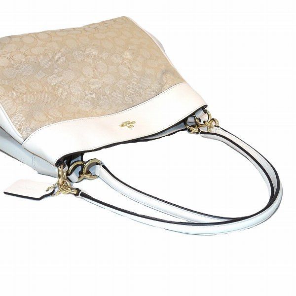 Coach Coach Coach Signature Tote Bag F27579 Canvas Tote Bag F27579 in Pristine Condition Size ONE SIZE - 8 Thumbnail