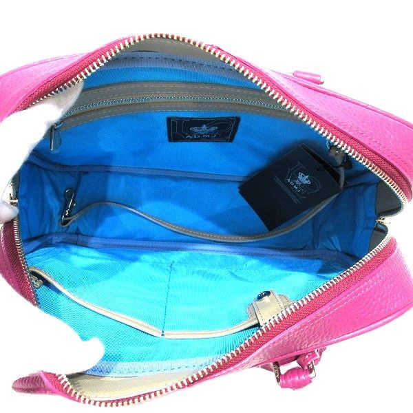 Other Other ADMJ Leather Purple Handbag for Women Leather Handbag in Pristine Condition Size ONE SIZE - 6 Thumbnail