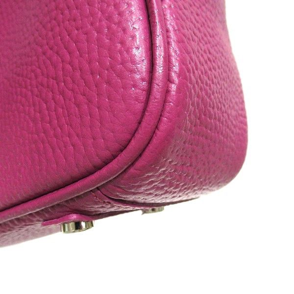 Other Other ADMJ Leather Purple Handbag for Women Leather Handbag in Pristine Condition Size ONE SIZE - 4 Thumbnail