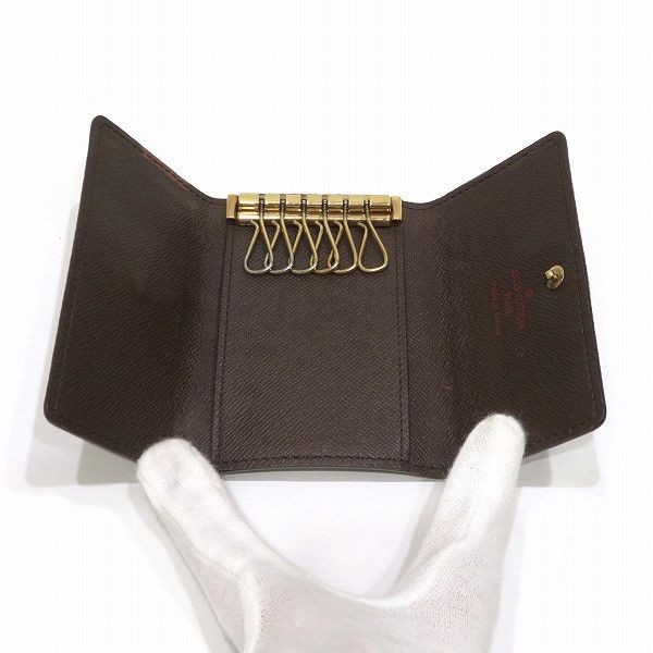 Louis Vuitton Louis Vuitton Louis Vuitton Damier Multicles 6 Key Case N62630 Canvas Key Holder N62630 in Good Condition Size ONE SIZE - 2 Thumbnail