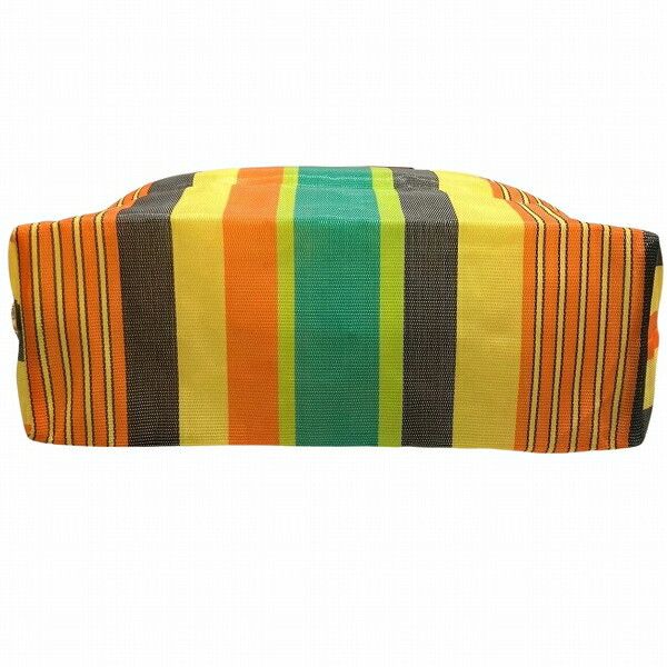 Other Other Marni Flower Cafe Stripe Mesh Tote Bag Canvas Tote Bag in Great Condition Size ONE SIZE - 3 Thumbnail