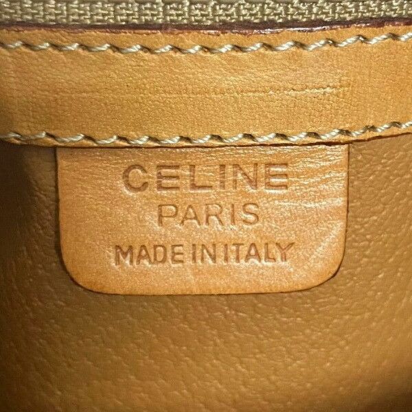 Celine Celine Celine Macadam Mini Boston Handbag Leather Handbag in Good Condition Size ONE SIZE - 5 Thumbnail