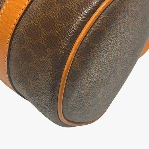 Celine Celine Celine Macadam Mini Boston Handbag Leather Handbag in Good Condition Size ONE SIZE - 4 Thumbnail