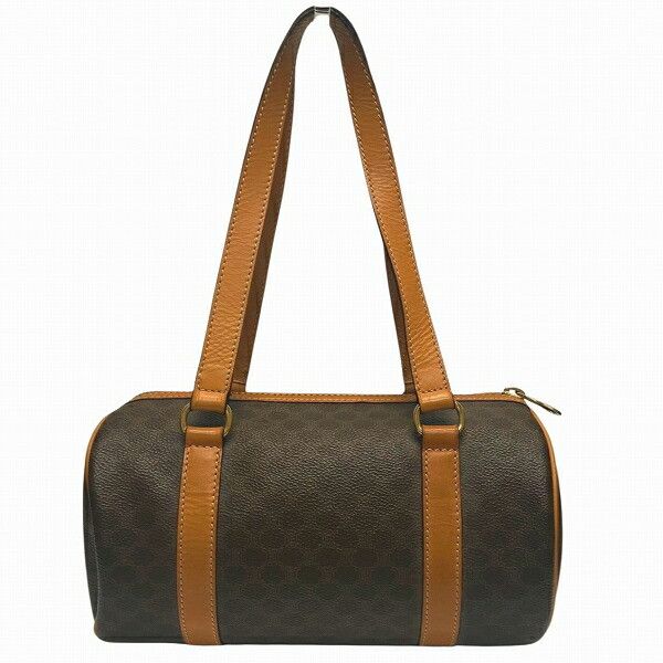 Celine Celine Celine Macadam Mini Boston Handbag Leather Handbag in Good Condition Size ONE SIZE - 2 Thumbnail