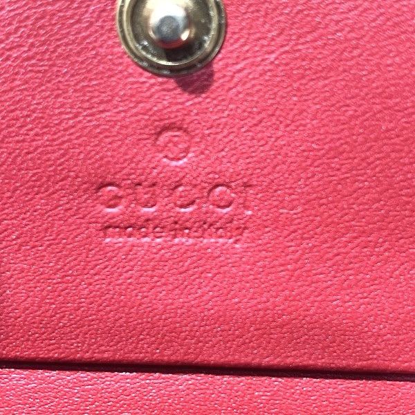 Gucci Gucci Gucci GG Supreme Canvas Bifold Wallet Canvas Short Wallet 476050 in Great Condition Size ONE SIZE - 4 Thumbnail
