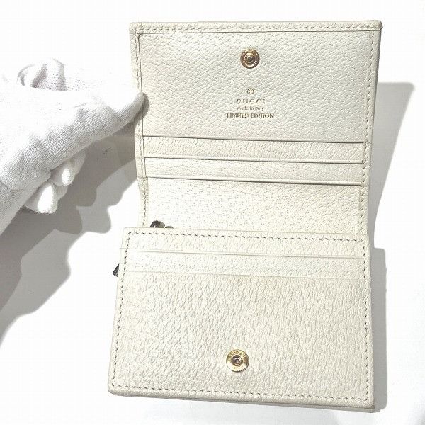 Gucci Gucci Gucci GG Marmont Flora Compact Wallet Canvas Short Wallet 577347 in Good Condition Size ONE SIZE - 2 Thumbnail