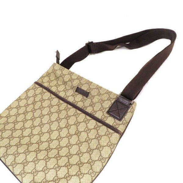 Gucci Gucci Gucci GG Supreme Shoulder Bag 141626 Canvas Shoulder Bag 141626 in Good Condition Size ONE SIZE - 9 Thumbnail