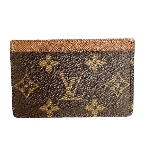 Louis Vuitton Louis Vuitton Louis Vuitton Monogram Card Case M61733 Canvas Card Case M61733 in Good Condition Size ONE SIZE - 9 Thumbnail