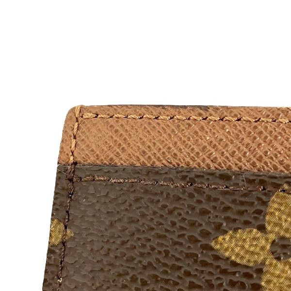 Louis Vuitton Louis Vuitton Louis Vuitton Monogram Card Case M61733 Canvas Card Case M61733 in Good Condition Size ONE SIZE - 7 Thumbnail