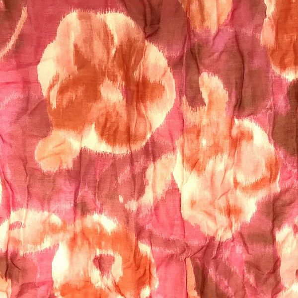 Louis Vuitton Louis Vuitton Louis Vuitton Summer Ikat Scarf M74928 Cotton Scarf M74928 in Good Condition Size ONE SIZE - 4 Thumbnail