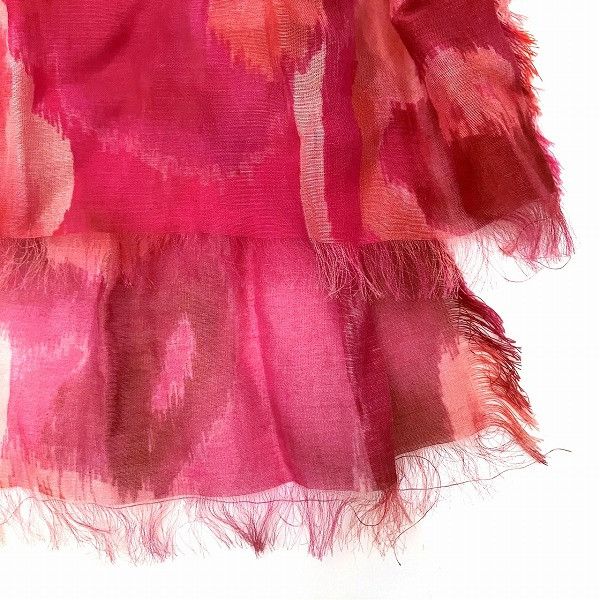 Louis Vuitton Louis Vuitton Louis Vuitton Summer Ikat Scarf M74928 Cotton Scarf M74928 in Good Condition Size ONE SIZE - 9 Thumbnail
