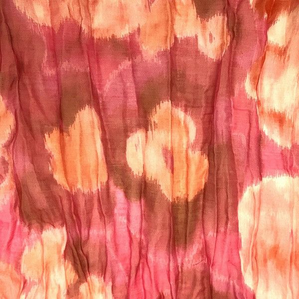 Louis Vuitton Louis Vuitton Louis Vuitton Summer Ikat Scarf M74928 Cotton Scarf M74928 in Good Condition Size ONE SIZE - 5 Thumbnail