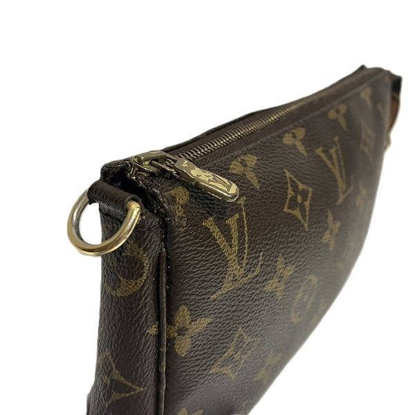 Louis Vuitton Louis Vuitton Louis Vuitton Pochette Accessoires Clutch Canvas Clutch Bag M51980 in Good Condition Size ONE SIZE - 4 Thumbnail