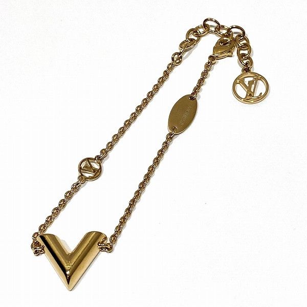 Louis Vuitton Louis Vuitton Louis Vuitton Essential V Bracelet M00858 Metal Bracelet M00858 in Great Condition Size ONE SIZE - 3 Thumbnail