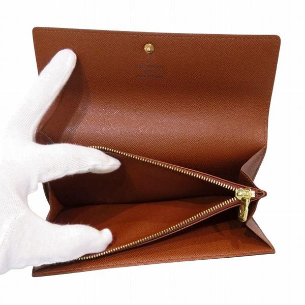 Louis Vuitton Louis Vuitton Louis Vuitton Monogram Wallet M61725 Canvas Long Wallet M61725 in Great Condition Size ONE SIZE - 5 Thumbnail