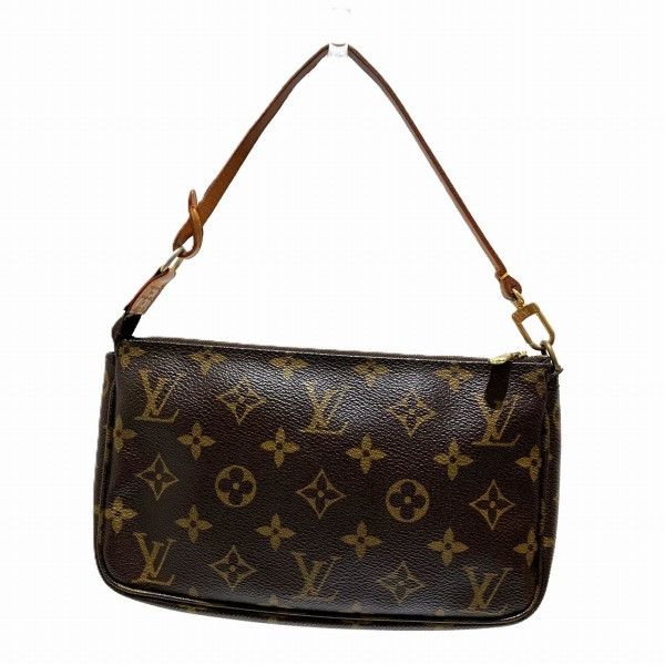 Louis Vuitton Louis Vuitton Louis Vuitton Monogram Pochette Accessoires Bag Canvas Shoulder Bag M51980 in Good Condition Size ONE SIZE - 2 Thumbnail