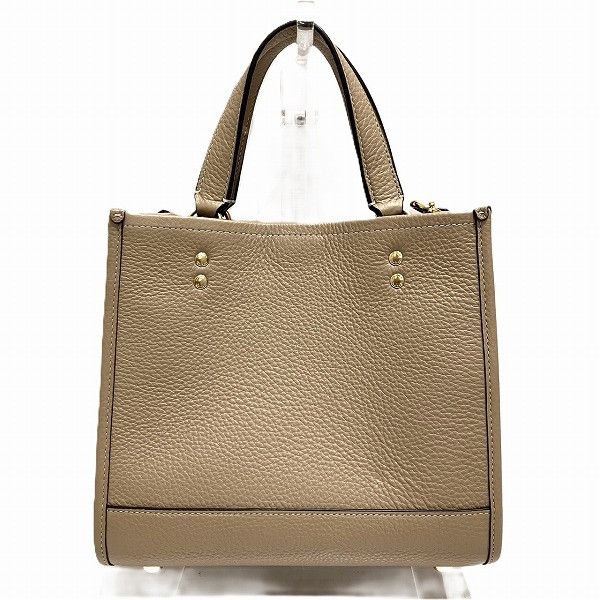 Coach Coach Coach Dempsey Tote 22 with Patch C5268 Leather Handbag C5268 in Great Condition Size ONE SIZE - 2 Thumbnail