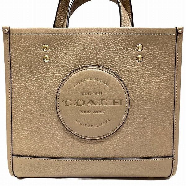 Coach Coach Coach Dempsey Tote 22 with Patch C5268 Leather Handbag C5268 in Great Condition Size ONE SIZE - 9 Thumbnail
