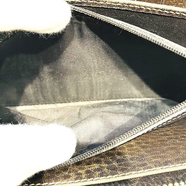 Gucci Gucci Gucci Canvas Leather Bamboo Tassel Wallet Canvas Long Wallet 232977 in Fair Condition Size ONE SIZE - 5 Thumbnail