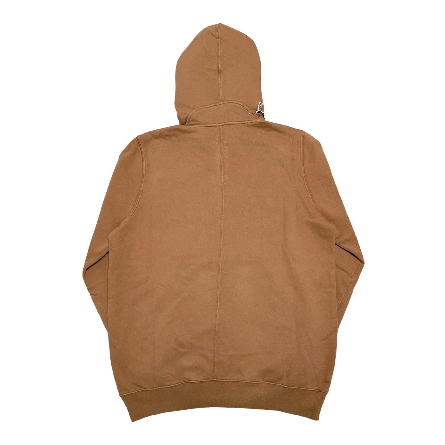 Rick Owens DRKSHDW Jumbo Gimp Zipped Hooded Sweatshirt Khaki Brown Size US L / EU 52-54 / 3 - 2 Thumbnail