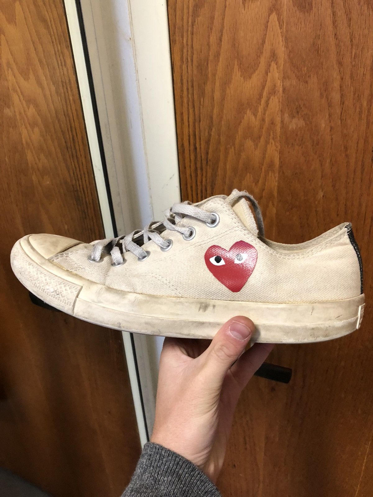 Comme Des Garcons Play Comme des Garcons Nike CDG PLAY X Converse Original 2014 Low TOP Grailed