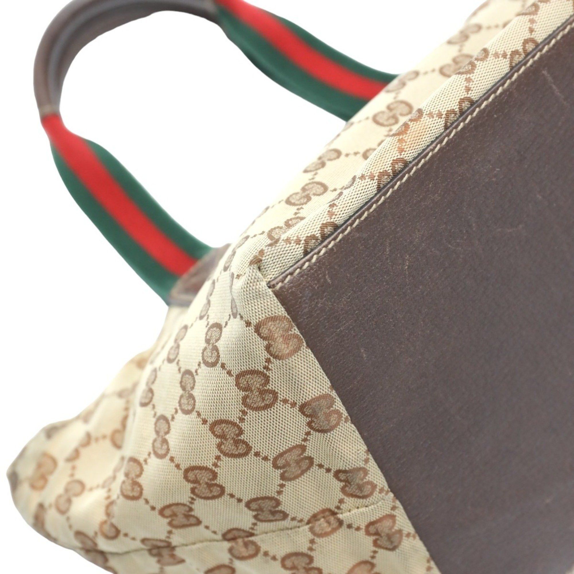 Gucci GUCCI Handbag Tote Bag GG Canvas 131228 Beige Size ONE SIZE - 8 Thumbnail