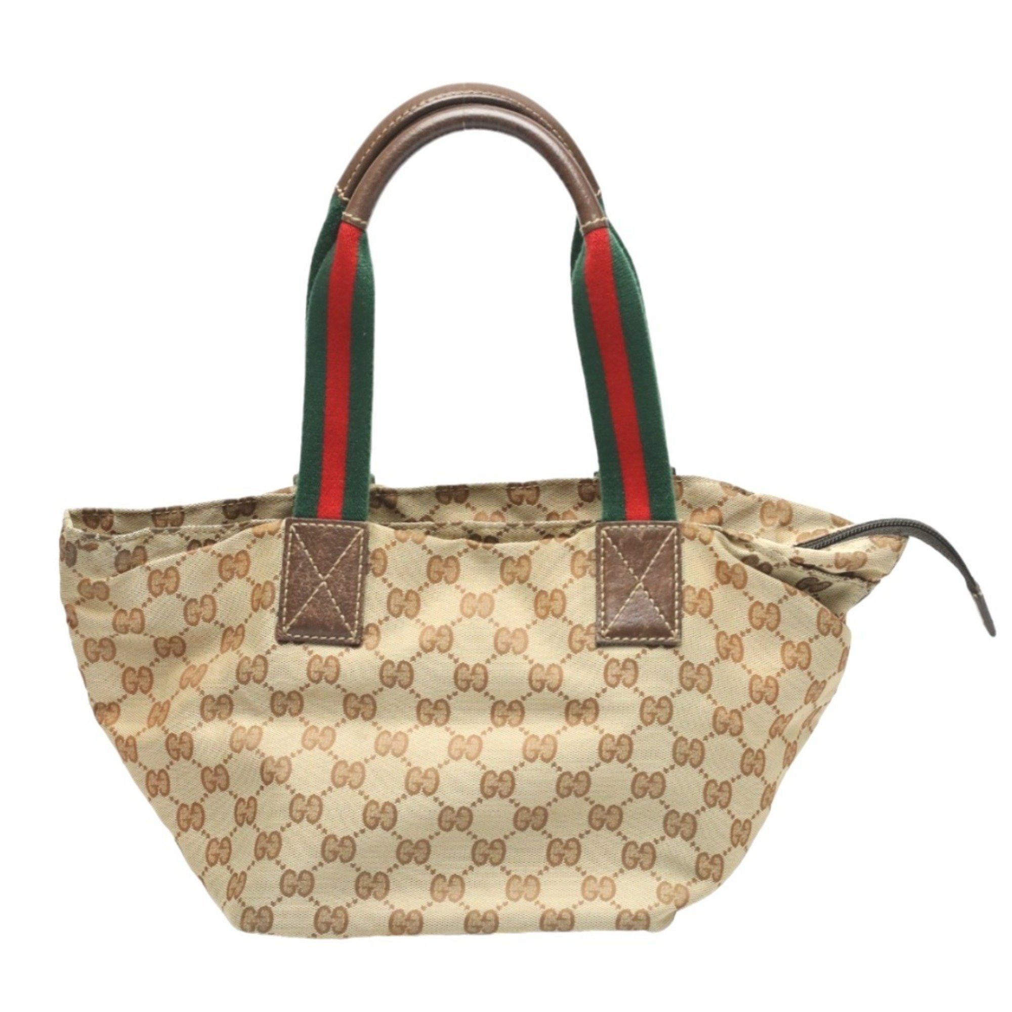 Gucci GUCCI Handbag Tote Bag GG Canvas 131228 Beige Size ONE SIZE - 2 Thumbnail