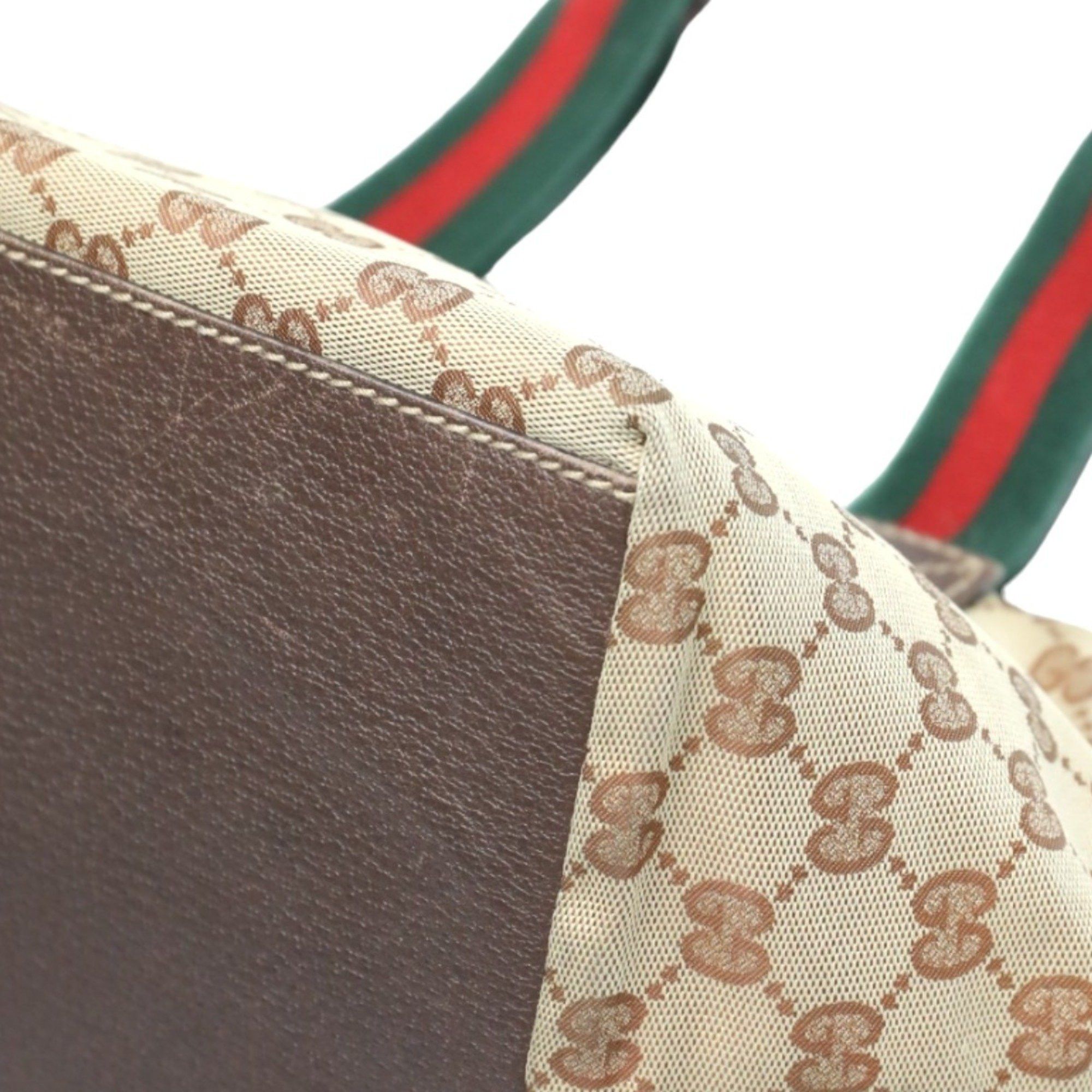 Gucci GUCCI Handbag Tote Bag GG Canvas 131228 Beige Size ONE SIZE - 7 Thumbnail