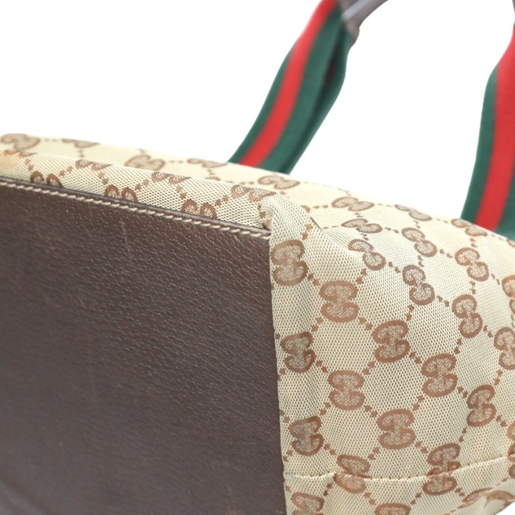 Gucci GUCCI Handbag Tote Bag GG Canvas 131228 Beige Size ONE SIZE - 9 Thumbnail