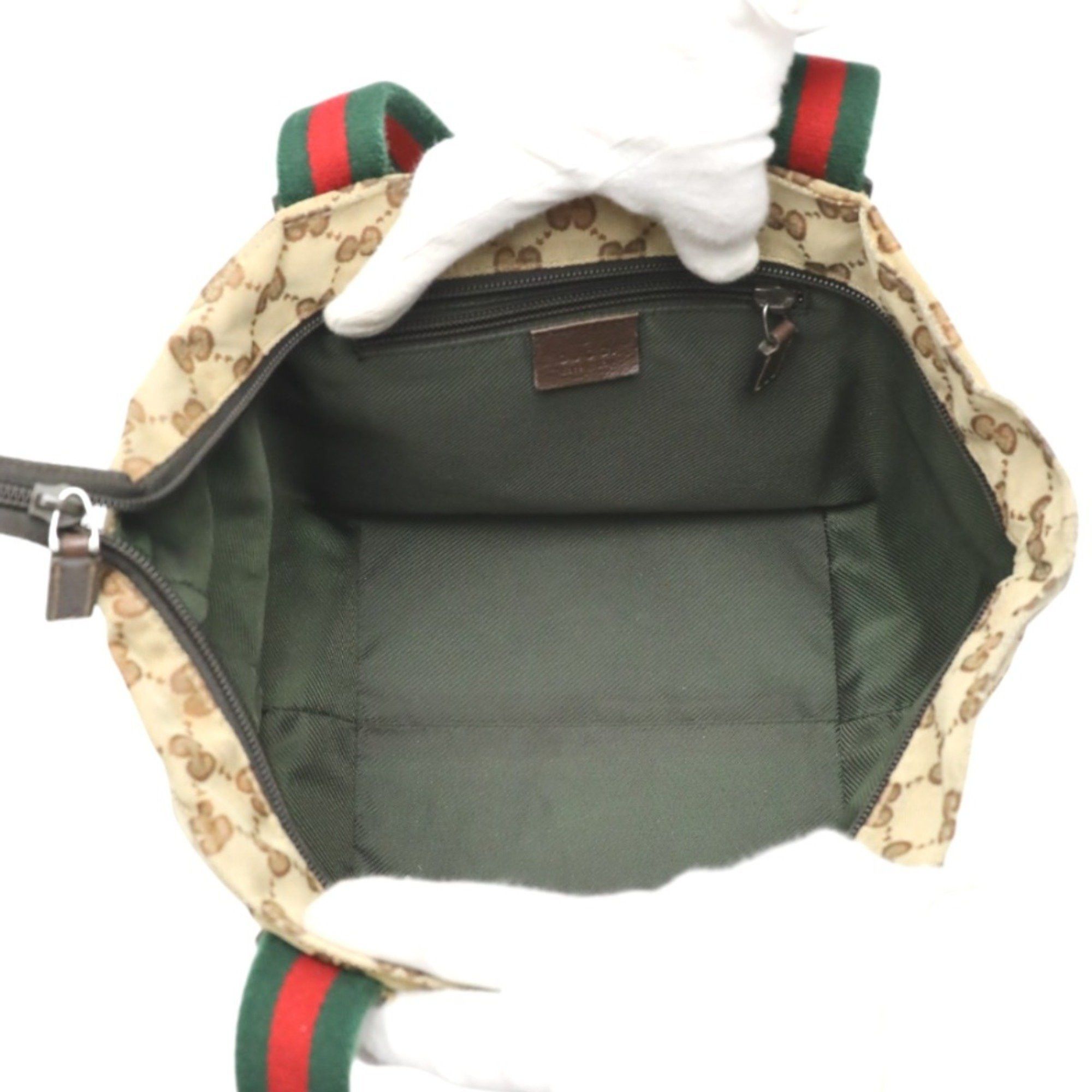 Gucci GUCCI Handbag Tote Bag GG Canvas 131228 Beige Size ONE SIZE - 17 Thumbnail