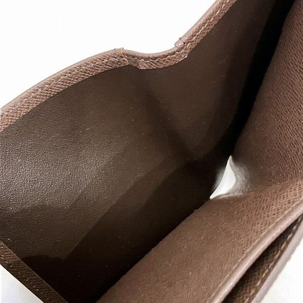Louis Vuitton Louis Vuitton Louis Vuitton Damier Wallet N61652 Canvas Short Wallet N61652 Size ONE SIZE - 7 Thumbnail