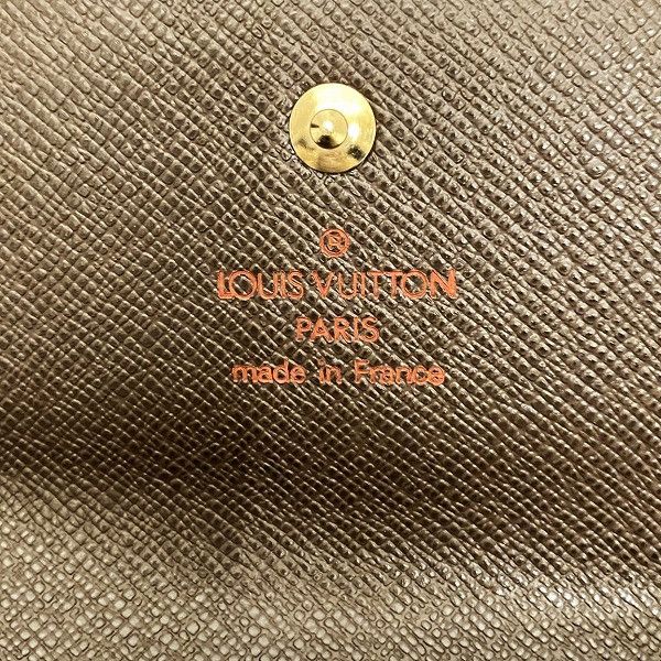 Louis Vuitton Louis Vuitton Louis Vuitton Damier Wallet N61652 Canvas Short Wallet N61652 Size ONE SIZE - 4 Thumbnail