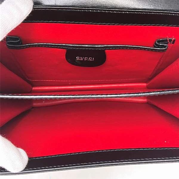 Gucci Gucci Gucci Leather Handbag 0074060265 Leather Handbag 0074060265 in Good Condition Size ONE SIZE - 6 Thumbnail