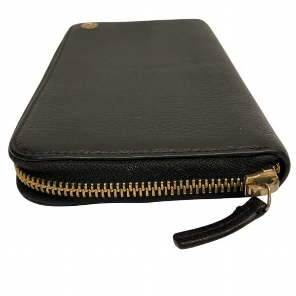 Gucci Gucci Gucci Leather Interlocking G Zip Wallet Leather Long Wallet 509644 Size ONE SIZE - 3 Thumbnail