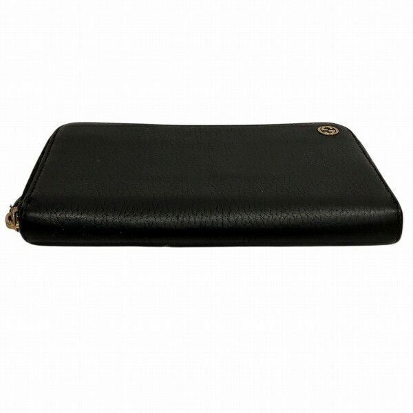 Gucci Gucci Gucci Leather Interlocking G Zip Wallet Leather Long Wallet 509644 Size ONE SIZE - 8 Thumbnail