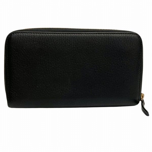 Gucci Gucci Gucci Leather Interlocking G Zip Wallet Leather Long Wallet 509644 Size ONE SIZE - 9 Thumbnail
