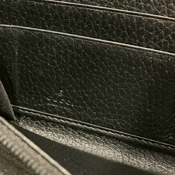 Gucci Gucci Gucci Leather Interlocking G Zip Wallet Leather Long Wallet 509644 Size ONE SIZE - 4 Thumbnail