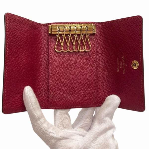 Louis Vuitton Louis Vuitton Louis Vuitton Monogram Key Case M60701 Canvas Key Holder M60701 in Good Condition Size ONE SIZE - 2 Thumbnail