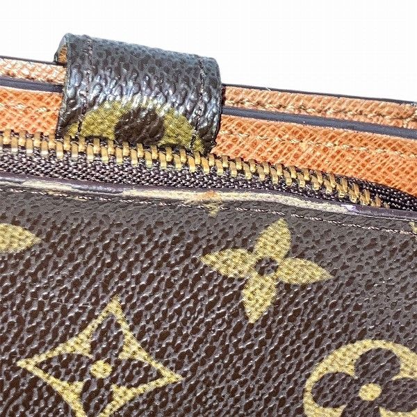 Louis Vuitton Louis Vuitton Louis Vuitton Monogram Compact Zip Wallet Canvas Short Wallet M61667 Size ONE SIZE - 8 Thumbnail