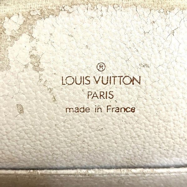Louis Vuitton Louis Vuitton Louis Vuitton Monogram Pouch M47520 Canvas Vanity Bag M47520 in Fair Condition Size ONE SIZE - 5 Thumbnail