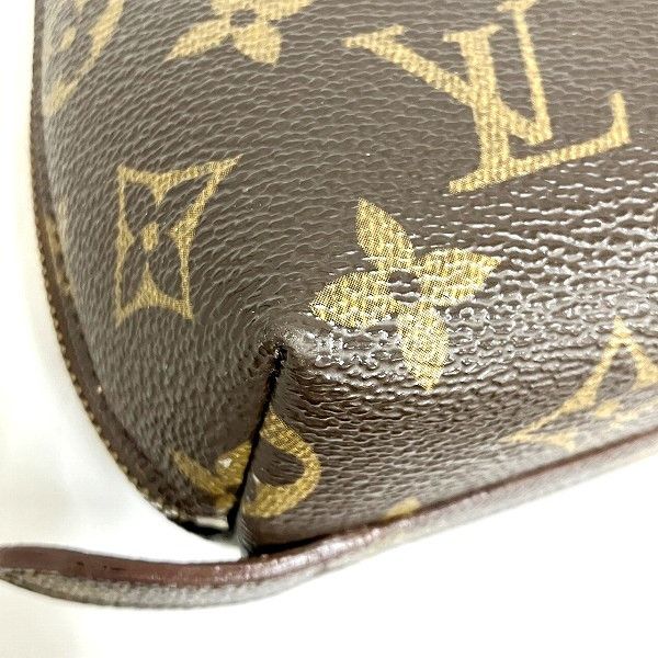 Louis Vuitton Louis Vuitton Louis Vuitton Monogram Pouch M47520 Canvas Vanity Bag M47520 in Fair Condition Size ONE SIZE - 4 Thumbnail