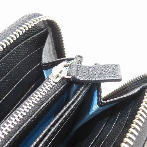Bvlgari Bvlgari Bvlgari Grain Leather Zip Around Wallet 36933 Leather Long Wallet 36933 Size ONE SIZE - 6 Thumbnail
