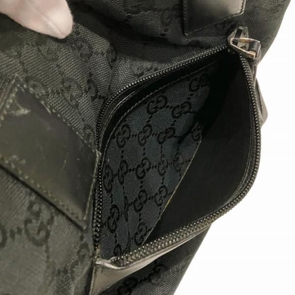 Gucci Gucci Gucci GG Canvas Leather Handbag 0190402 Canvas Handbag 0190402 in Good Condition Size ONE SIZE - 9 Thumbnail
