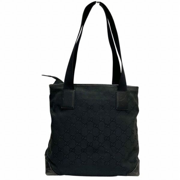 Gucci Gucci Gucci GG Canvas Leather Handbag 0190402 Canvas Handbag 0190402 in Good Condition Size ONE SIZE - 2 Thumbnail
