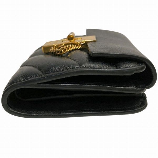 Chloe Chloe Chloe Drew Quilted Leather Wallet Leather Short Wallet in Good Condition Size ONE SIZE - 3 Thumbnail
