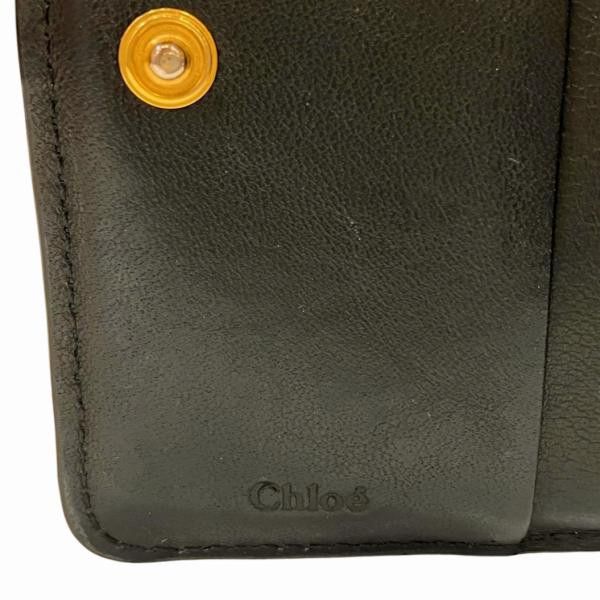 Chloe Chloe Chloe Drew Quilted Leather Wallet Leather Short Wallet in Good Condition Size ONE SIZE - 4 Thumbnail